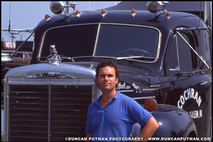 DuncanPutman.com Editor-In-Cheif Duncan Putman with a 1959 Mack B61T